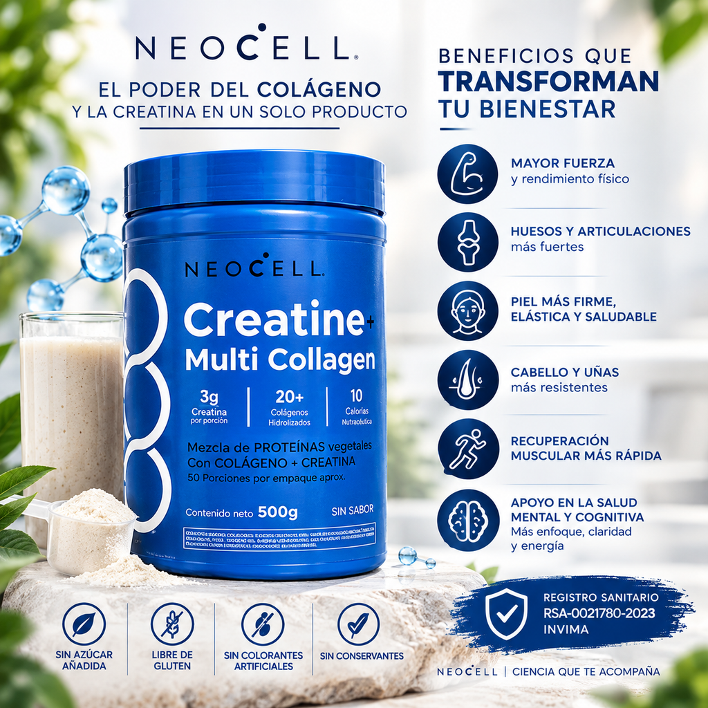 Creatina Neocell 500 Gramos D.p