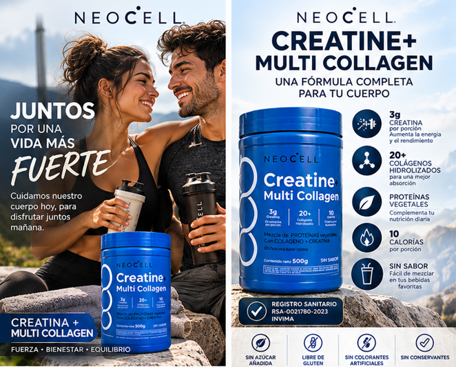Creatina Neocell 500 Gramos D.p